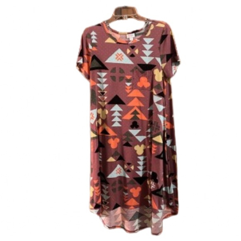 #18 LuLaRoe Disney Carly dress medium
